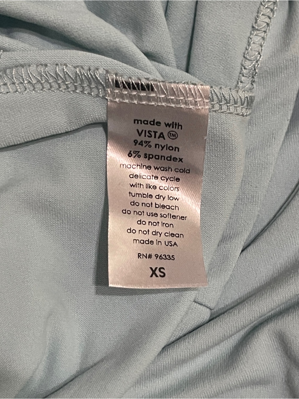 SUSANA MONACO Side Gathered Dress In Baby Blue Long-Sleeve Mint Ruched Side XS - Picture 4 of 9